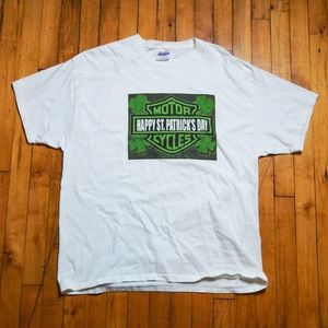Harley Davidson St. Patricks Day shirt large